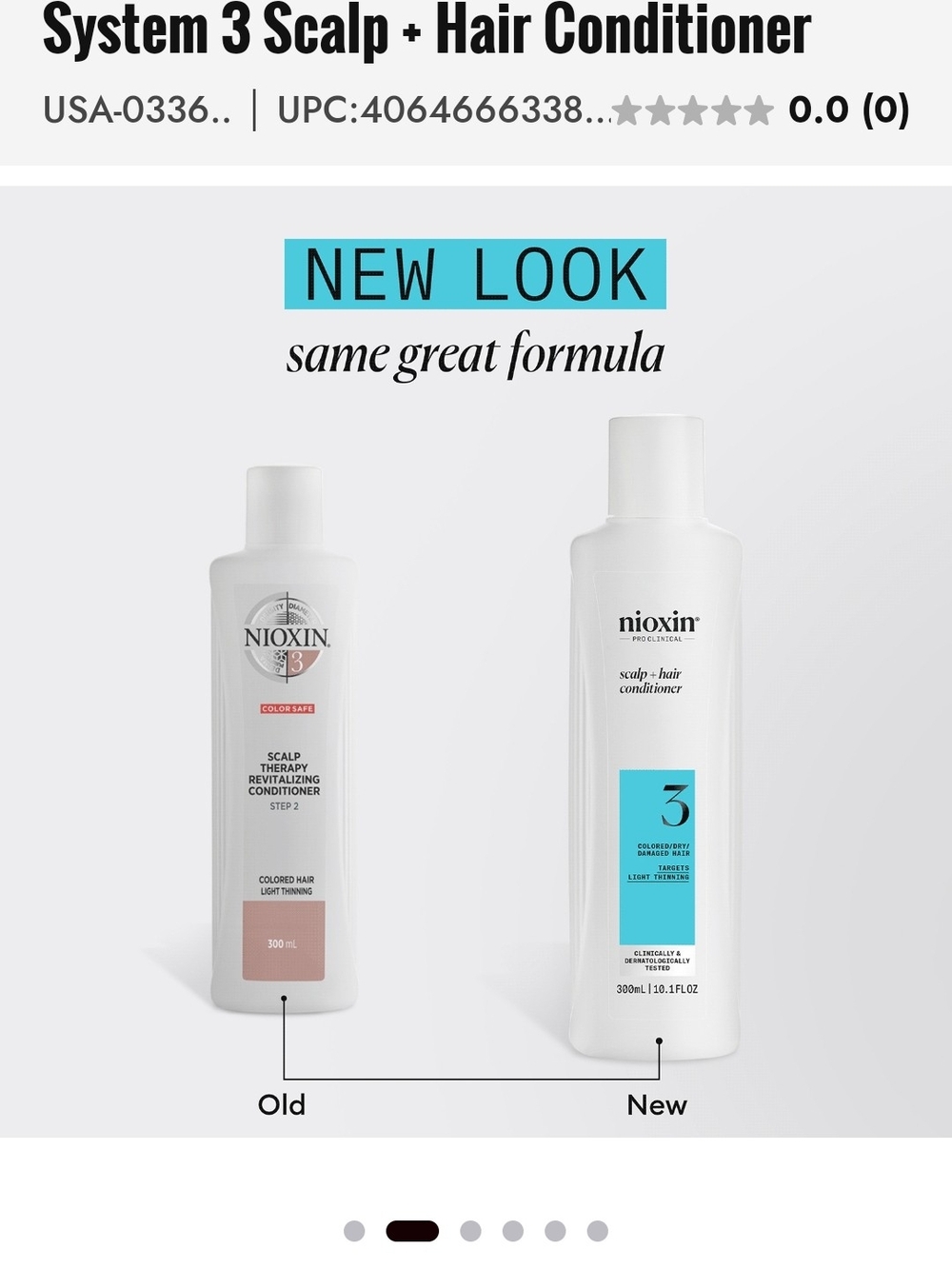 System 3 Scalp & Hair Conditioner — White / Aqua